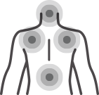 온열 효과 아이콘